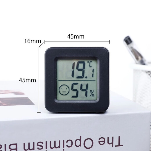 Creative accessories electronic thermometer indoor home Bluetooth thermometer and hygrometer accurate baby room thermometer dry and wet detection thermometer hygrometer 1 pack