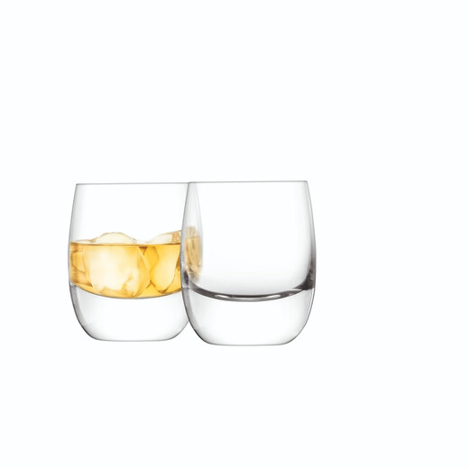 LSA new product Bar/bar classic series whiskey glass juice glass-two glasses/transparent/275ml whiskey glass-two glasses/transparent/275ml/BR42