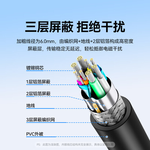 山泽usb3.0延长线3米 公对母电视u盘鼠标键盘扩展线电脑硬盘数据连接加长线打印机分线器转接线UK-030