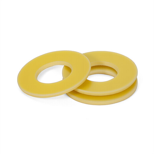 JINGGONG bakelite gasket hard flat gasket insulating gasket epoxy resin gasket insulating gasket bakelite gasket 3*8*1 (100 pieces)