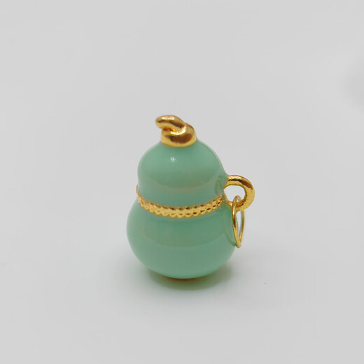 18K Gold Color Gourd Pendant Star Pendant for Girlfriend, Wife, Birthday Gift, Children's Day Gift Necklace for Women, Orange