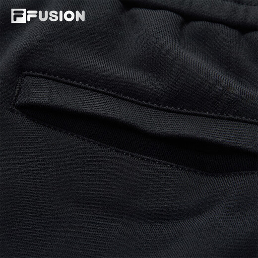 FILAFUSION Fila trendy brand knitted trousers for men 2025 winter casual loose cotton straight pants