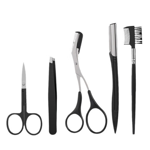 OTHER Women's Eyebrow Trimmer Safety Kit Beginner's Eyebrow Artifact Set of 5