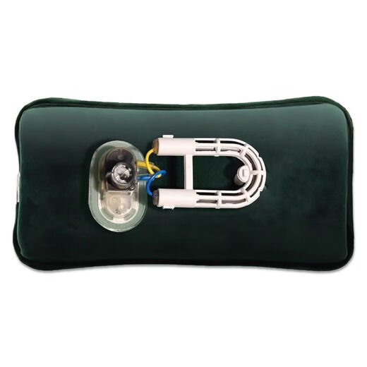 Frestec Electric Hand Warmer Explosion-proof Smart Charging National Standard Hot Compress Bag Dark Green Digital Display Max Extended Style + Graphene Quick Heat National Standard Safety/Free Explosion-proof Charging Clip