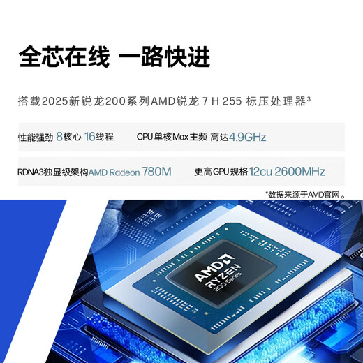 HP Z66 14-Zoll 2025 dünner und leichter Laptop, Ryzen 7 H 255 24G 1T 2,5K-Bildschirm mit Standarddruck, professioneller Farbraum, 1 Jahr Tür-zu-Tür, nationale Subvention