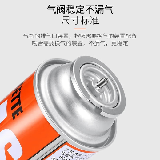 Cassette stove gas tank portable gas tank liquefied gas small bottle gas tank outdoor camping 220g recommended gas tank 220g*4 cans