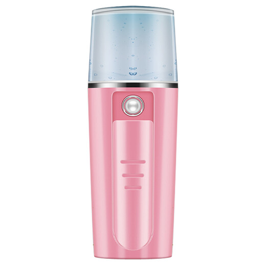 安尚纳米喷雾充插电补水仪保湿脸部眼睛蒸脸器加热美容仪加湿器可测皮肤功能手持充电蒸脸水光注氧仪器 充电 30ml 纳米补水 充电宝功能 粉