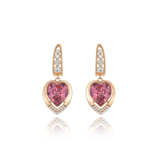 XUPING Xuping jewelry imitation crystal fashionable temperament sweet love earrings gift jewelry X000766181 earrings