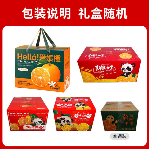 桦萱四川爱媛38号果冻橙【发出多地隔日达】眉山甜柑橘子水果礼盒 5斤A+级大果【60-70mm】净4.5斤