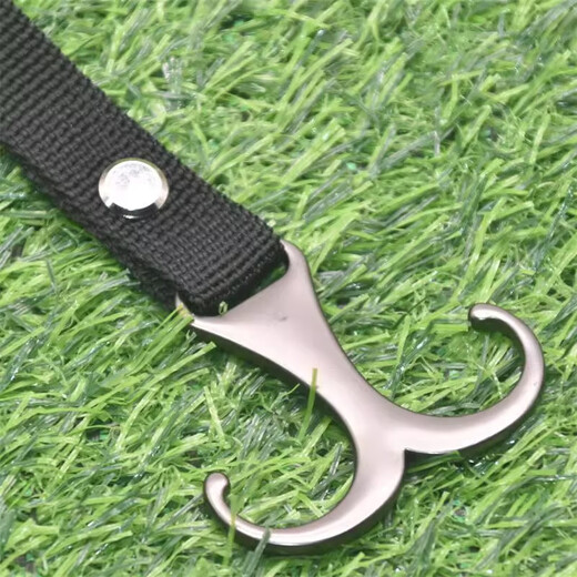 Electric vehicle hook metal motorcycle tricycle handlebar hook stroller new style thickened black rope 3 pieces without screws