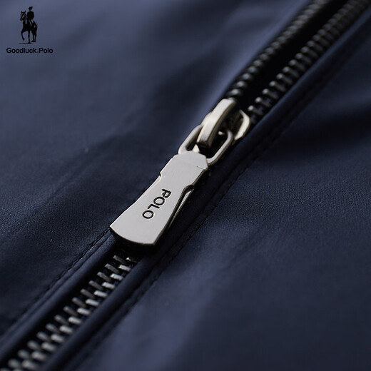 Polosport American Paul Classic Men's Thin Stand-up Collar Vest Autumn Thick Sleeveless Vest Vest Casual Vest Men Dark Blue 2XL 185/100A