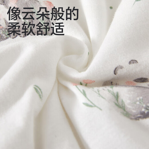 Babyprints Newborn Jumpsuit Autumn and Winter Cotton Warm Baby Clothes Thickened Baby Romper Pink Goose 52