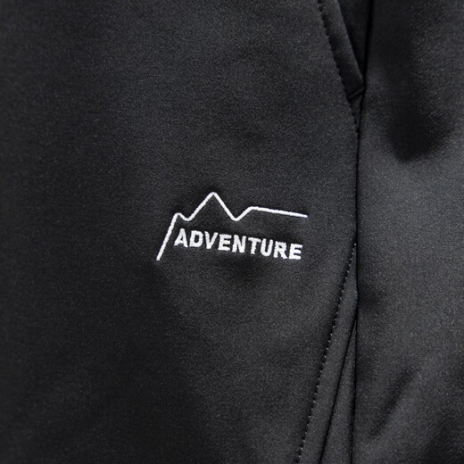 Li Ning children's fleece sweatpants 2025 winter new style boys' leg warm loose sweatpants YYKV093 black YYKV093-1 one size fits all 140