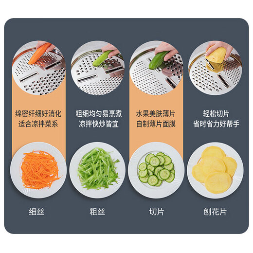 Konbach stainless steel basin wash basin vegetable basket basin basin sieve 4-piece set drainable thickened multi-functional cutting board