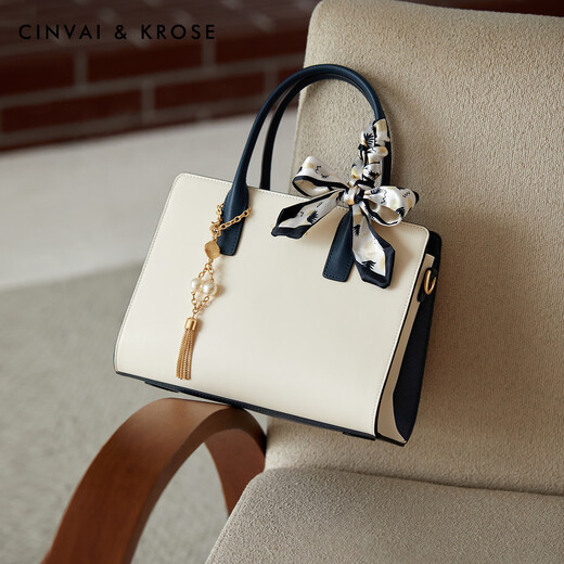 CinvaiKrose bag women's bag handbag women's bag brand new 2026 high-end light luxury mother bag birthday gift off-white CK women's bag birthday gift for wife