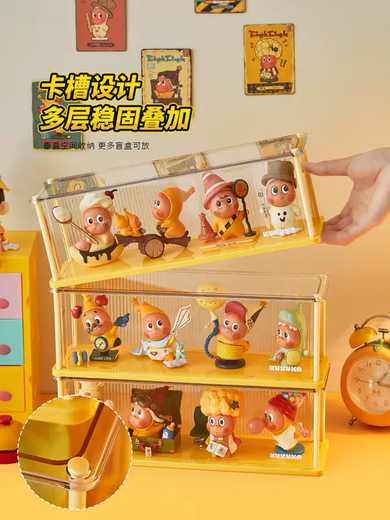 Yusen Yi Xingren Display Long Acrylic Box Box Storage Box Suitable for Marlboro Lights Bubble Display Rack Figure Ono Liuxin Chocolate Liuxin Chocolate