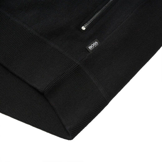 BOSS Men's Autumn Business Commuting Casual Daily Cardigan Jacket Black S