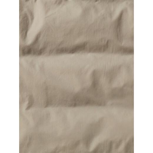 MUJI Women's Lightweight Down Portable Vest Women's Down Jacket Light Beige 5A L