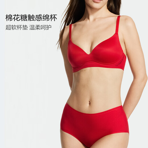 Victoria's Secret Victoria's Secret Fantasy Series Soft Light Super Soft Marshmallow Soft Support Bra New Year's Horse Year Gift Underwear Set 5ZP0 Morning Mist Purple M (Asian Code) 75C/80A/80B+ One Size Underwear