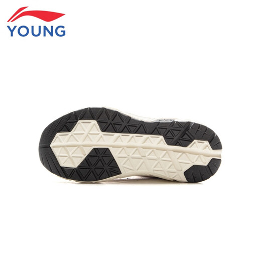 Li Ning (LI-NING) children's shoes, children's cotton shoes, sports shoes, men's and women's warm sun plus velvet shock-absorbing high-top casual shoes 38YKCV170-23