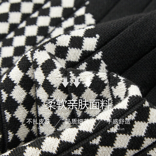 Demana, good-looking everyday, winter atmosphere, elastic waist, contrasting color, A-line hidden flesh, easy to match skirt, mid-length for women