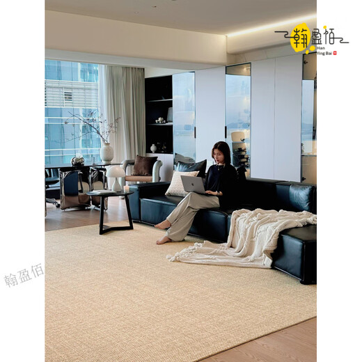Australian imported wool carpet living room 2025 new light luxury stain-resistant sofa coffee table blanket bedroom antique style thickened Breath of Nature 160cm*230cm