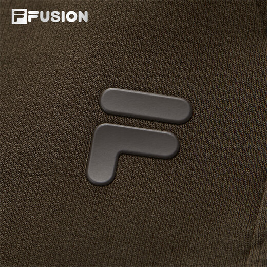 FILA FUSION Fila trendy brand knitted trousers for men 2025 winter fashion casual loose cuffed trousers