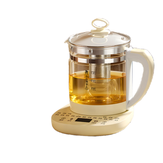 Health-preserving kettle, kettle, heat preservation and stew all-in-one fully automatic constant temperature teapot glass small office household 1.8L equipped with leakage net 18 major functions low configuration not recommended genuine Shenhua product durable for ten years