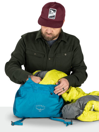 OSPREY StraightJacket 8L Compression Sack Black