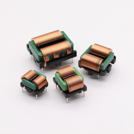 Hanshi Hengye high current inductor flat copper wire filter inductor 2mH-15A-SQ2418 vertical/10 pieces
