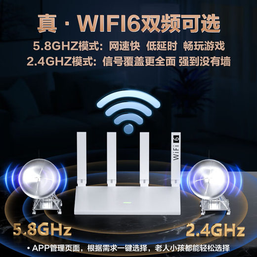 Changwang portable wifi wireless router CPE dual-network dual-band WIFI6 card-free and cable-free unlimited traffic 2025 wireless wifi multi-connection home wall-penetrating king fiber-grade installation-free broadband wifi6 16 core + wall-penetrating king/next day delivery