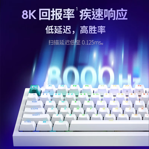 Logitech (G) G316X+G502X E-sports wired game set G502 E-sports keyboard and mouse set Wired 8K hot-swappable mechanical keyboard Illuminated keyboard and mouse set G502 X+anti-slip sticker+G316X Galaxy Purple