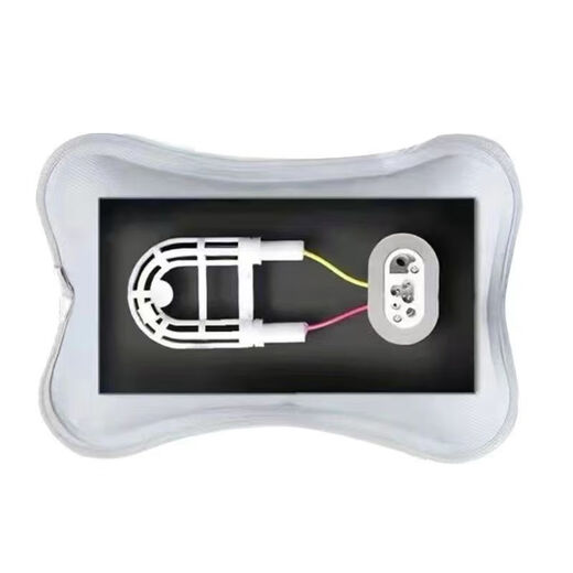 Yi Nuantang cute rechargeable hot water bag, plush hand warmer, a must-have for girls, explosion-proof, removable and washable, upgraded and thickened, removable and washable, carrot orange, smart AI movement, dual temperature control, automatic power off