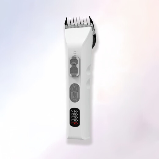 Pet hair clipper, silent, safe and non-irritating, ceramic head, long lasting, free delivery D9 R-type rounded corner head + standard accessories