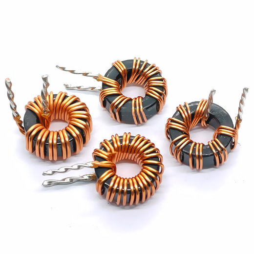 瀚时恒业 铁硅铝电感线圈 100uH—0.7线—5A—卧式套管/100个