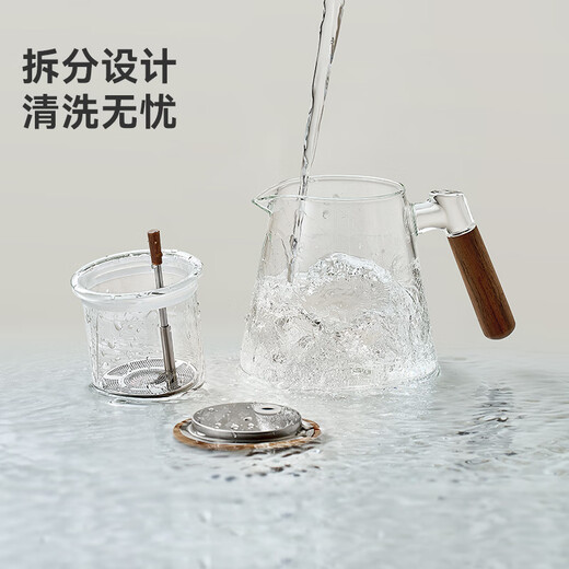 Made in Tokyo, Elegant Cup Teapot Glass Tea Set Tea Water Separation Special Large Capacity Tea Cup 900ml