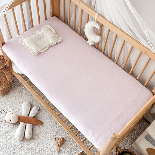 Fantasy Baby Bed Sheet Autumn and Winter Thickened Sheet Baby Milk Velvet Bedspread Kindergarten Children's Customized Mattress Cover Pink Purple Customized Size Contact Customer Service