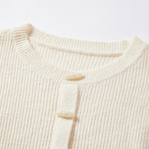 Xiangying French knitted suit for women 2025 winter new casual round neck sweater skirt with wool two-piece set Lubai M