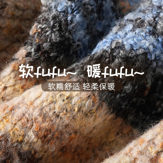 RICH YOUR HOME German quality woolen hat knitted pile hat cold hat autumn and winter women's retro plush thick hat winter windproof winter dark brown color one size (suitable for the head circumference)