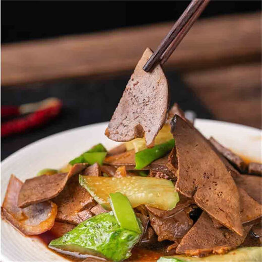 Frozen pork liver 3Jin Jin equals 0.5kg boxed fresh farmhouse free-range pork pig offal pig liver fresh quick-frozen pig liver 500g/box