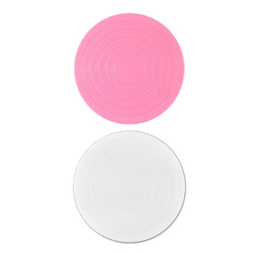 NAOISKEY anti-slip thickened cake turntable household baking turntable pink turntable