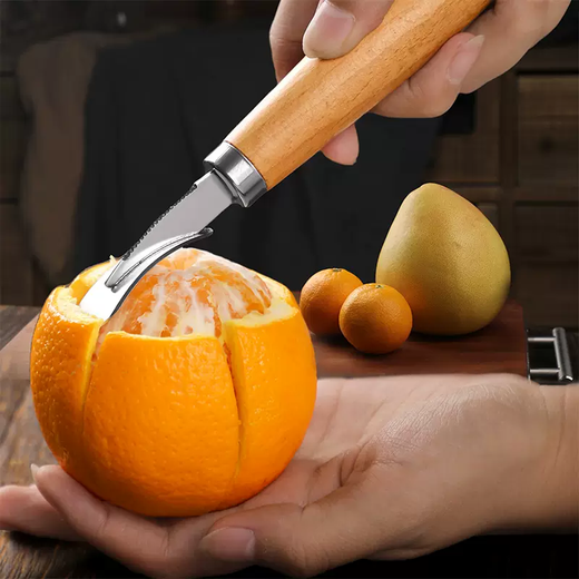 Yusen Yikai Orange Tool 304 stainless steel pomegranate cutting and peeling grapefruit artifact grapefruit flesh peeling and scraping fruit tool Kai Orange Tool