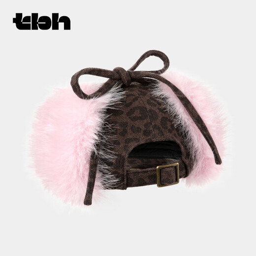 Brutalist Home (tbh) Hello Kitty Plush Baseball Cap Sun Protection Hat Casual Outdoor Men's and Women's Sun Hat Hello Kitty Plush Baseball Cap - Coco Leopard Print