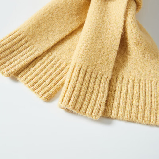 KING DEER 2024 new cashmere scarf for female students, thickened scarf to keep warm for couples, men's autumn and winter trendy blue