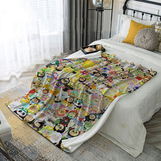 Eggman Party Cartoon Anime Flannel Blanket Dormitory Sheet Bed Blanket Children Baby Nap Blanket DZPD-1 70cm*100cm X Leg Cover Blanket