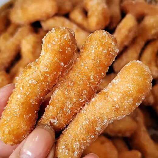 Authentic old flavor glutinous rice sticks, traditional old-fashioned pastries, desserts, oil Jingguo snowflake sticks, snacks, snacks, 250g*2 bags (500g in total)