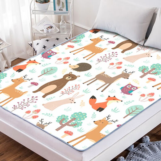 Baby changing pad waterproof washable sheet baby changing pad newborn changing diaper changing pad for children and the elderly 180 x 200 1 piece 2024-Forest Animals