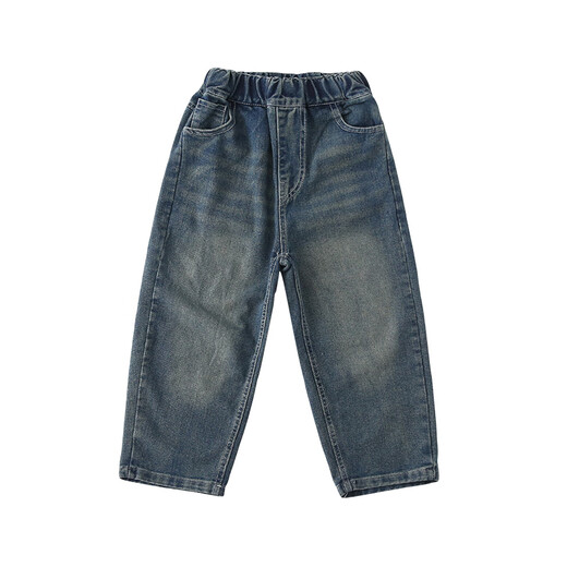 G.duck children's clothing parent-child clothing family of three or four family clothing children's jacket autumn and winter boys and girls baseball uniforms Korean fashion TMT cotton coat khaki 165 S