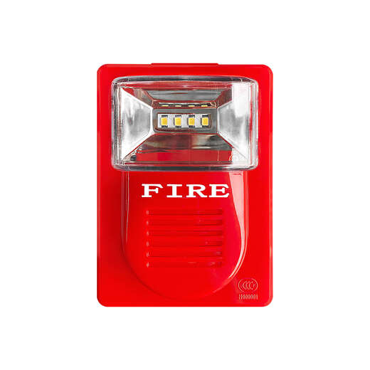 Beijing Lida sound and light LD1001EN fire sound and light alarm LD1002EN four-wire sound and light 1000EH LD1001EN single sound and light (excluding base)