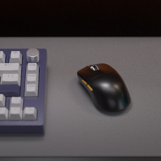 贝戋马户贱驴RSR7 碳纤维轻量化游戏鼠标 三模无线电竞鼠标PAW3950/3395双8K回报率 人体工学 自研网页驱动 RSR7S标准版 玄耀黑【PAW3395】